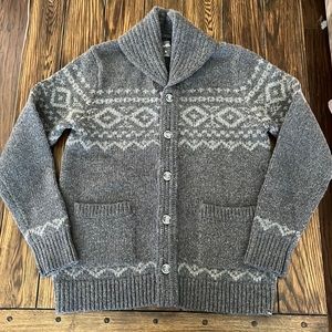 EUC grey Eddie Bauer cardigan